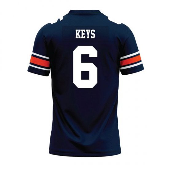 Austin Keys #6 Auburn Tigers Official College Football Jersey -Men Navy 33394825