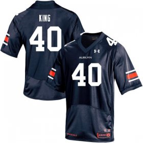 Landen King #40 Auburn Tigers Official College Football Jersey -Men Navy 32956751