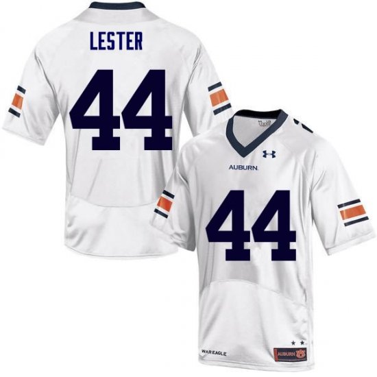 Raymond Lester #44 Auburn Tigers Official College Football Jersey -Men White 73550708