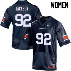 Alec Jackson #92 Auburn Tigers Official College Football Jersey -Women Navy 12521757