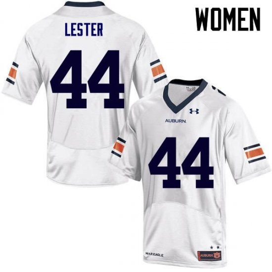 Raymond Lester #44 Auburn Tigers Official College Football Jersey -Women White 89624995