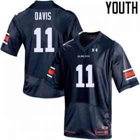 Kyle Davis #11 Auburn Tigers Official College Football Jersey -Youth Navy 80803210