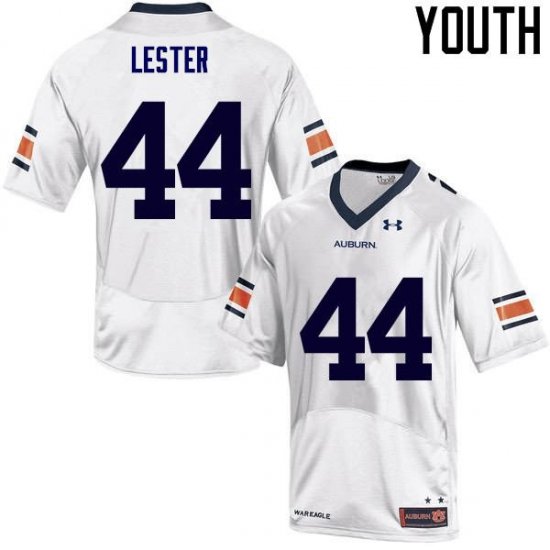 Raymond Lester #44 Auburn Tigers Official College Football Jersey -Youth White 66138118